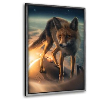 Flying Fox - tableau sur toile avec espace d'ombre 11