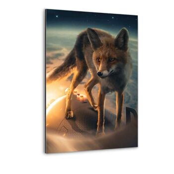 Flying Fox - tableau sur toile avec espace d'ombre 16