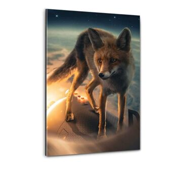 Flying Fox - tableau sur toile avec espace d'ombre 5