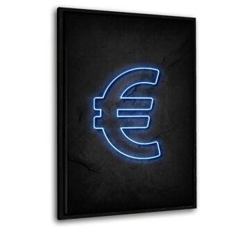 Euro - néon - écran avec espace d'ombre 21