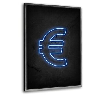 Euro - néon - écran avec espace d'ombre 11