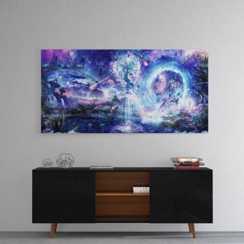 Dancing Dreams - tableau sur toile avec espace d'ombre 13