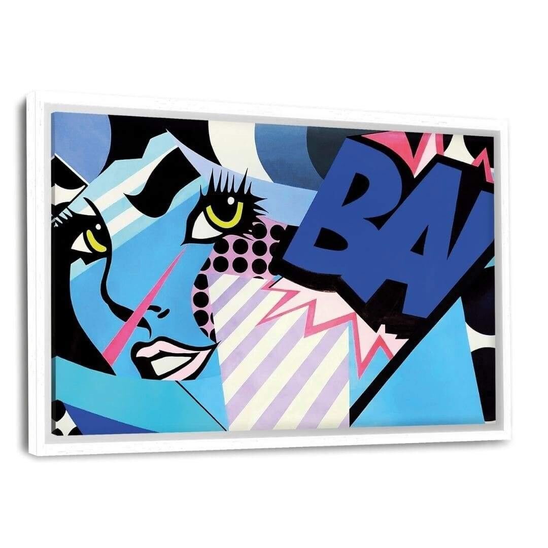 BAM - Leinwandbild mit Schattenfuge