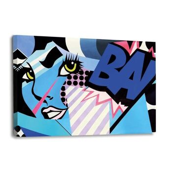 BAM - tableau sur toile avec espace d'ombre 24