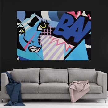 BAM - tableau sur toile avec espace d'ombre 3