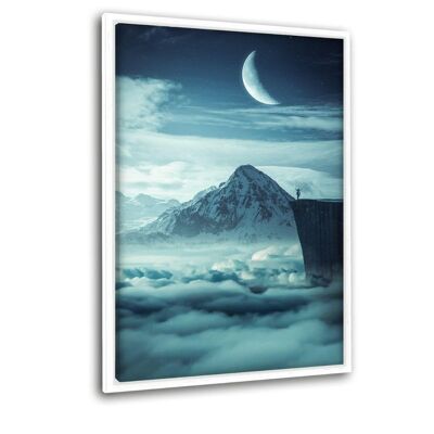 Above The Clouds - Canvas with shadow gap