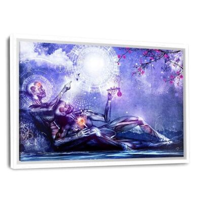 All We Want To Be Are Dreamers - Floating Canvas Print