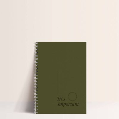 Cuaderno - Muy importante