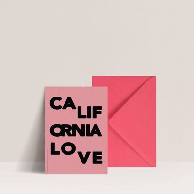 Karte - Kalifornien-Liebe
