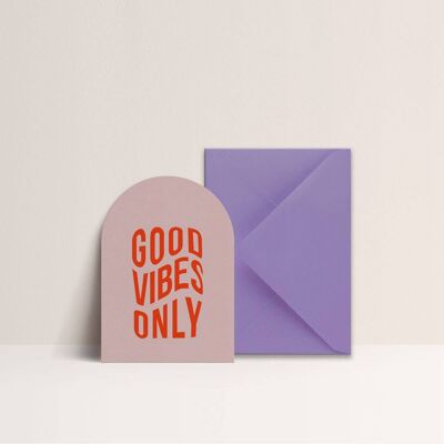 Carte - Good Vibes Only