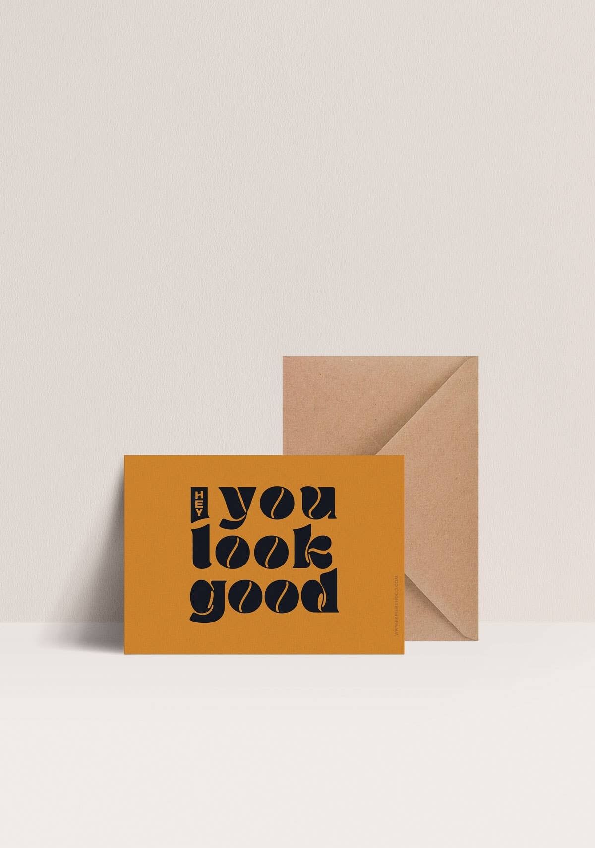 Card - Hey you look good