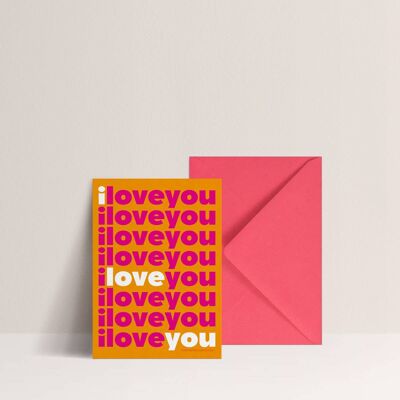 Carte - I Love You