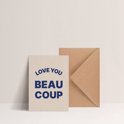 Carte - Love you beaucoup