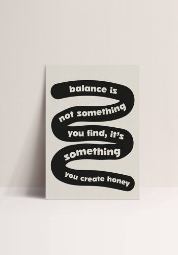 Poster - Balance 1