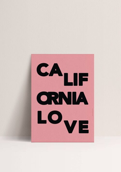 Poster - California Love