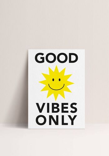 Poster - Good Vibes Only 1