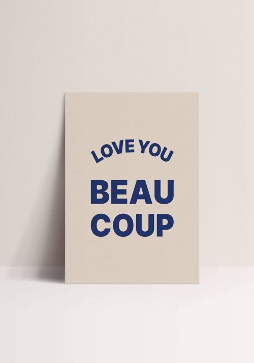 Poster - Love you beaucoup