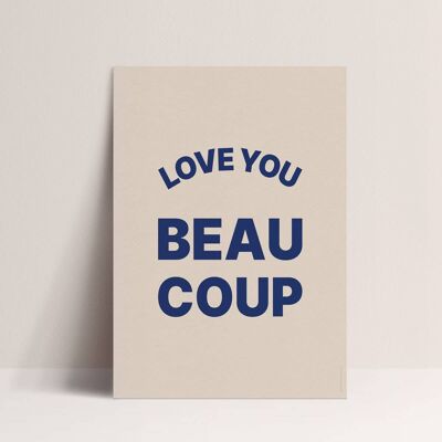 Poster - Love you beaucoup