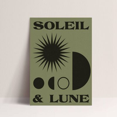 Póster - Sol y Luna