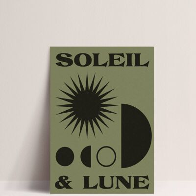 Poster - Soleil & Lune
