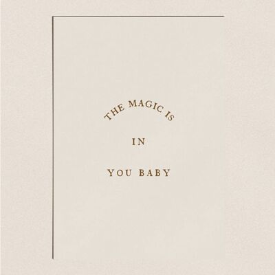 Poster - Die Magie steckt in dir, Baby