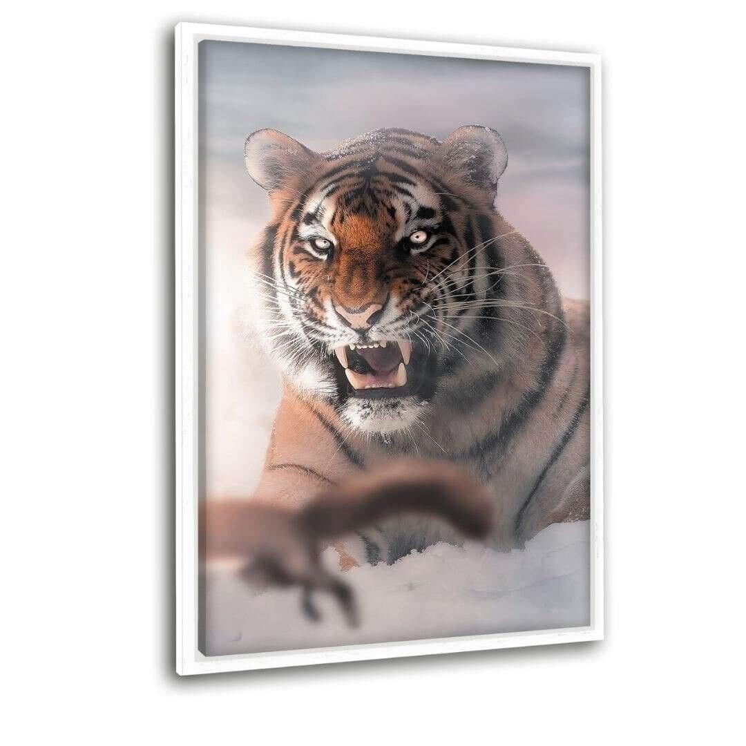 I Am The Boss - Leinwand mit Schattenfuge