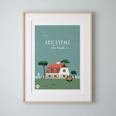 MON PARADIS - Côte d'Opale - Affiche