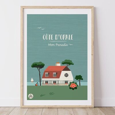 Poster COSTA D'OPALE - Il mio paradiso