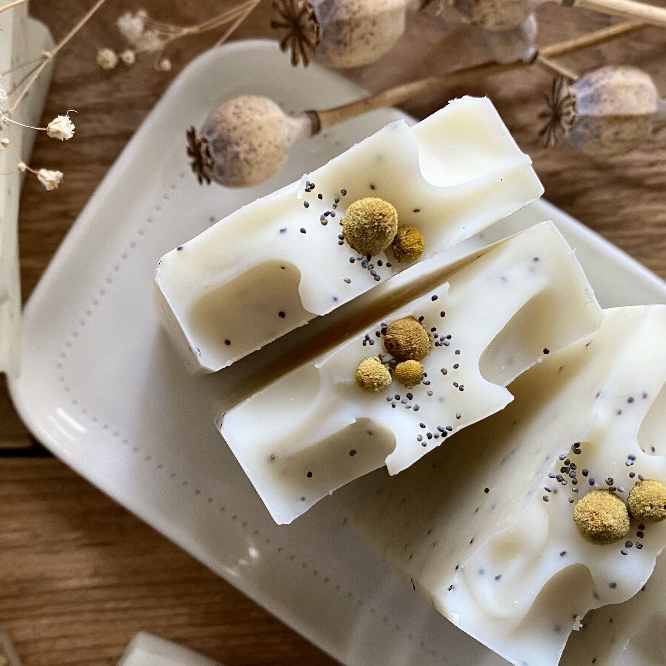 CHAMOMILE soap - the exfoliant