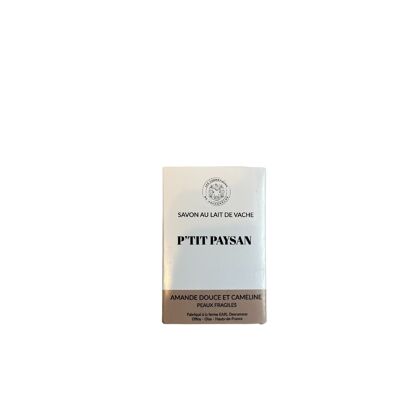 Soap P'tit Paysan, Without essential oil or perfume, 100 g