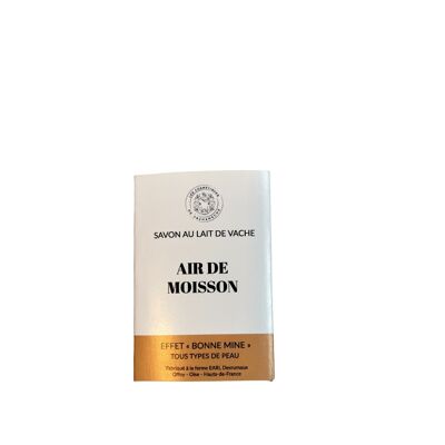 Jabón Air de Moisson, Efecto brillo saludable, Sin aceite esencial ni perfume, 100 g