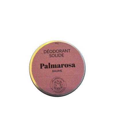 Solid deodorant, Balm, Palmarosa, 70 g