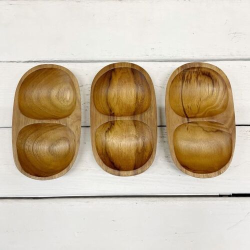 Dish Wood Two Box Naturel