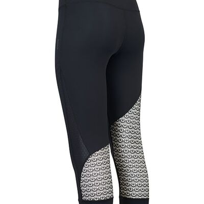 Capri Tight Frida, 100% Recycled fabrics, Flatlock stitches, made in Europe