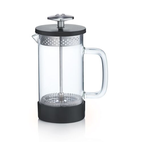 French Press - Core Coffee Press by Barista & Co | Black 3 cup / 1 mug / 350ml