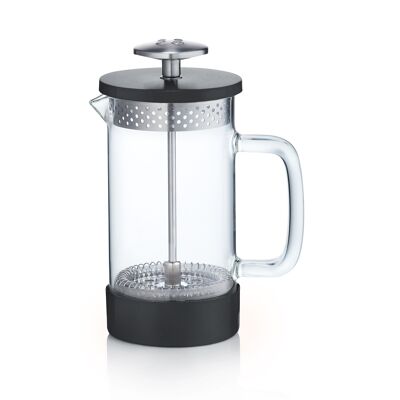 Prensa francesa - Prensa de café central de Barista & Co | Negro 3 tazas / 1 taza / 350ml