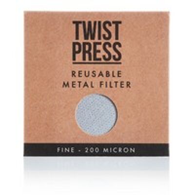 Filtro in acciaio inossidabile Twist Press