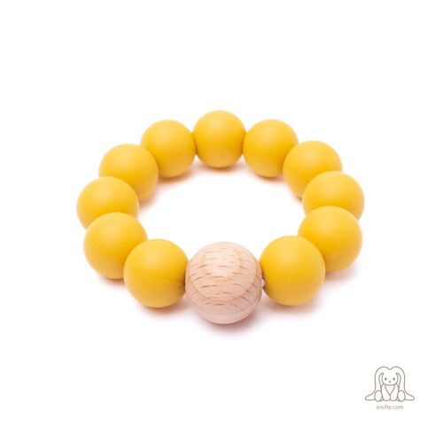 Baby Silicone Teether | BEADS Oker