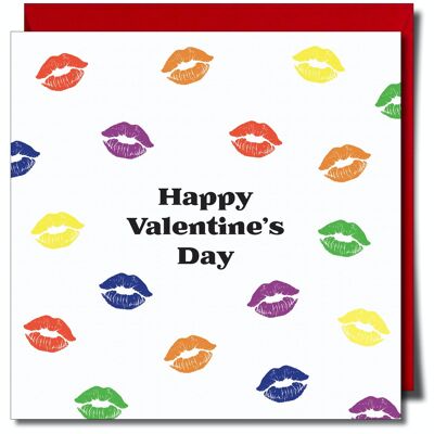 Happy Valentine's Day Gay Greeting Card.