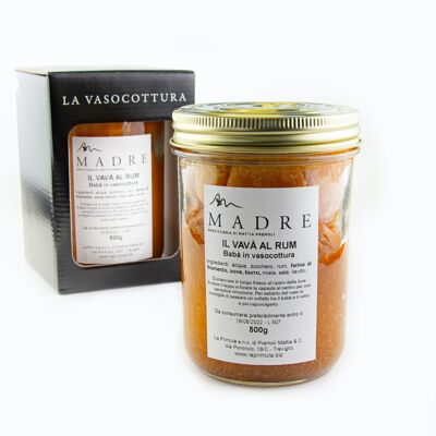Vavà – Baba with rum in a jar