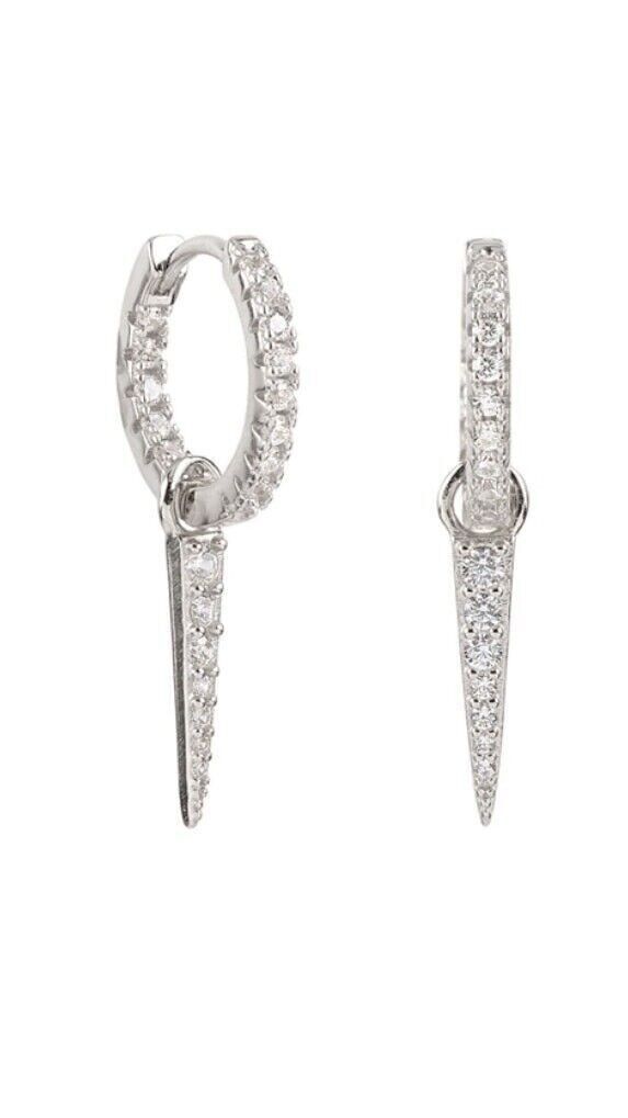 Orecchini in argento Susan - Fiore di menta -