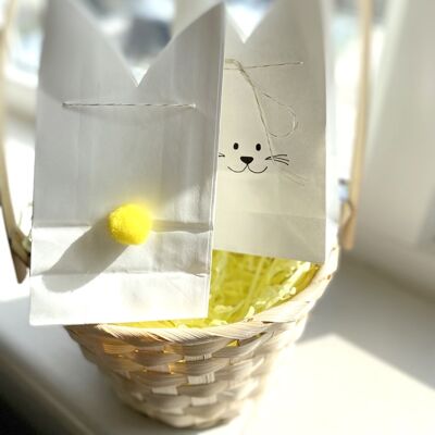 Easter bunny treat bags