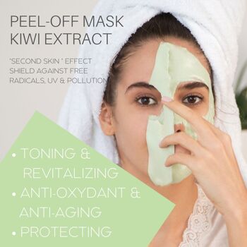 Masque Peel-Off à l’extrait de Kiwi 4