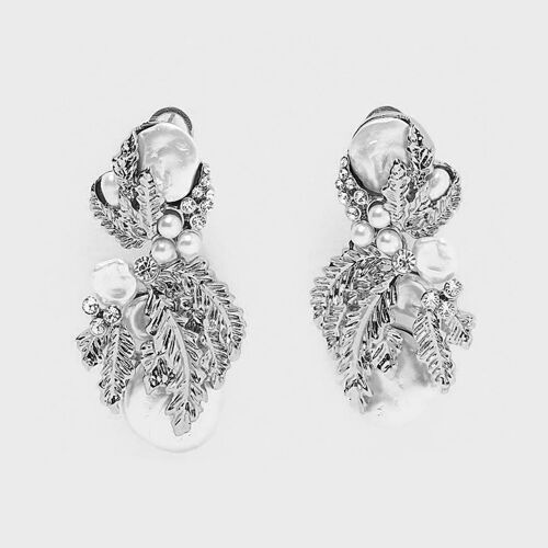 Arta Earrings - Silver