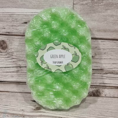Green Apple Soap Sponge