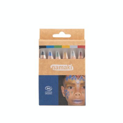 Kit 6 crayons de maquillage Mondes Intergalactiques