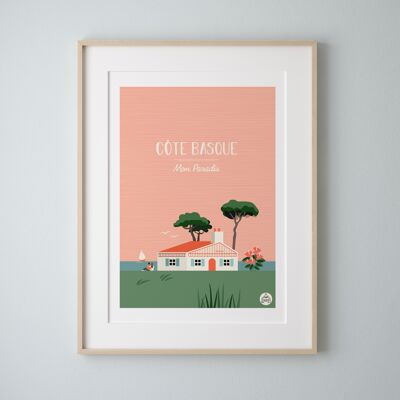 MY PARADISE - Basque Country - Poster