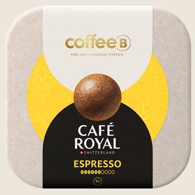 Caffè: 90 palline di caffè Coffee B di Café Royal Espresso