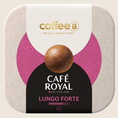 Kaffee: 90 Kaffeekugeln Coffee B von Café Royal Lungo Forte