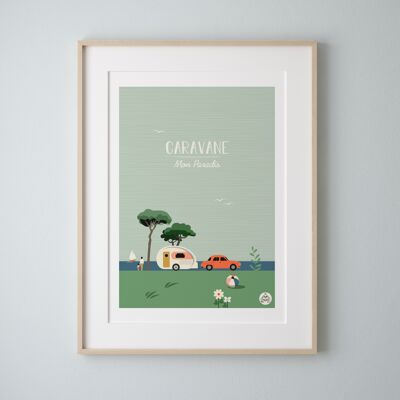 MY PARADISE - Caravan - Poster